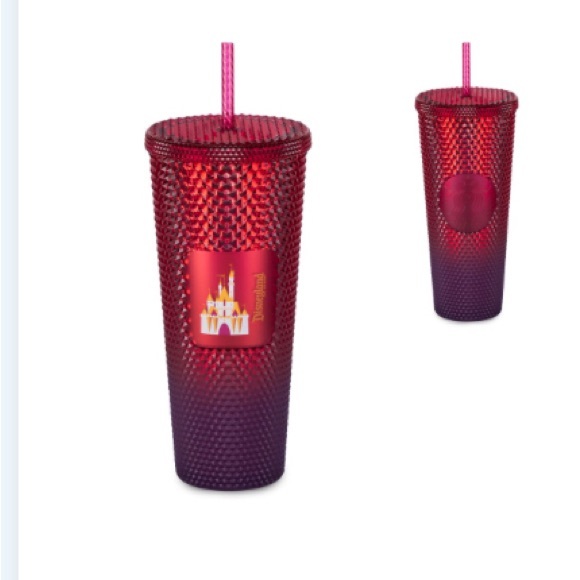 Starbucks Disney tumbler with straw